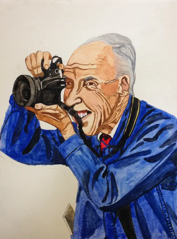 Image for Bill Cunningham, NY Times fashion photographer who worked until his death at 87.
